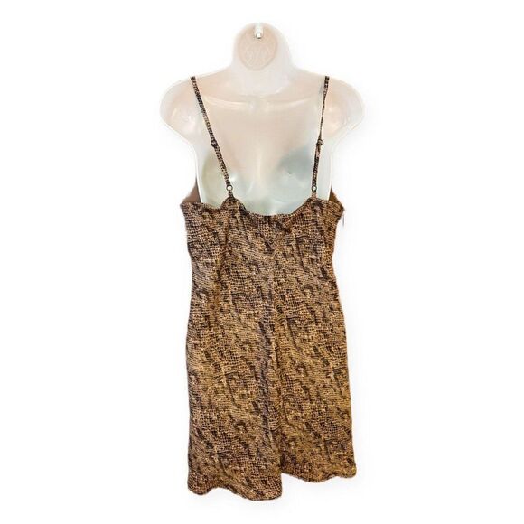 NY & Co 1990s Animal Print Mini Dress - Picture 3 of 4